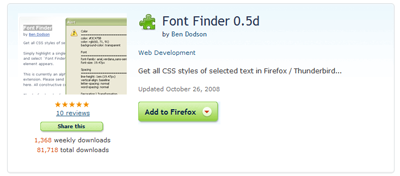 font-finder