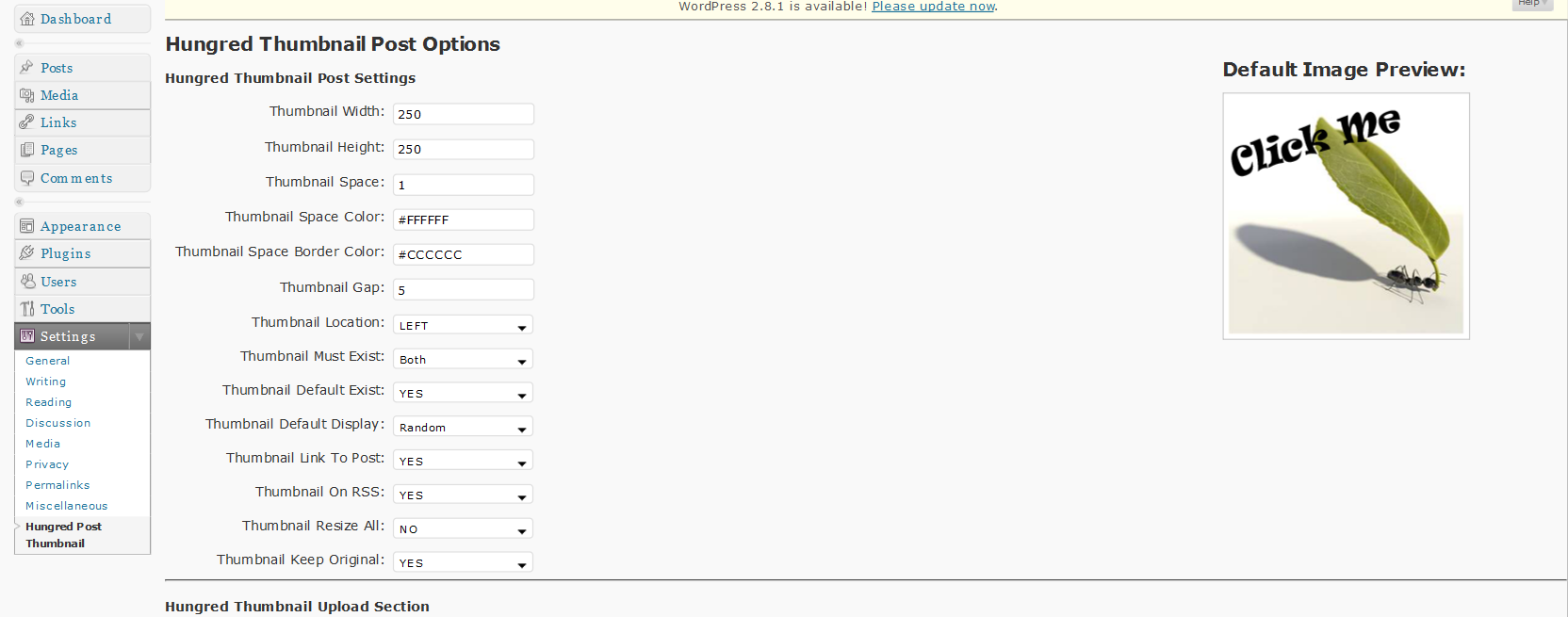 hungred-post-thumbnail-wordpress-plugin-admin-panel-settings