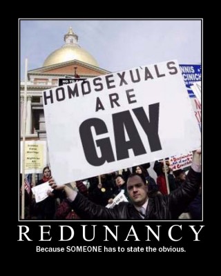 redundancy-gay-stupid